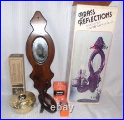 Vintage Aladdin Bw2404 Oil Lamp Wall Sconce Nib Old Stock