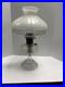 Vintage Aladdin Clear Round Base Model B Burner Shade Nu Type Oil Lamp
