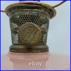 Vintage Aladdin Corinthian Rose Moonstone Lamp Model B