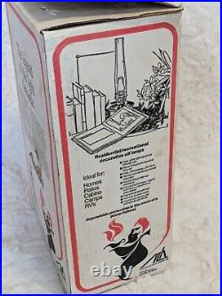 Vintage Aladdin Designer Marble Oil Lamp Model A281M Chimney W Box, Parts READ