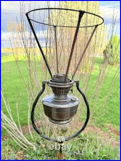 Vintage Aladdin Floor Lamp Birdcage 1251 with Shade