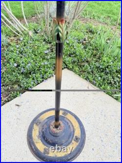 Vintage Aladdin Floor Lamp Birdcage 1251 with Shade