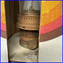 Vintage Aladdin Genie Incandescent Oil Lamp C-6103M Clear Brass Burner