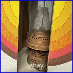 Vintage Aladdin Genie Incandescent Oil Lamp C-6103M Clear Brass Burner