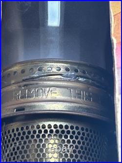 Vintage Aladdin Genie Incandescent Oil Lamp C-6103M Clear Brass Burner In Box