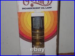 Vintage Aladdin Genie Incandescent Oil Lamp C-6103M Clear Brass Burner NOS
