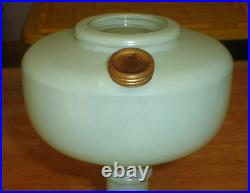 Vintage Aladdin Green Simplicity B-29 Oil Lamp Fount / Foot Only No Burner, Cap