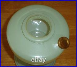Vintage Aladdin Green Simplicity B-29 Oil Lamp Fount / Foot Only No Burner, Cap