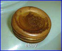 Vintage Aladdin Green Simplicity B-29 Oil Lamp Fount / Foot Only No Burner, Cap