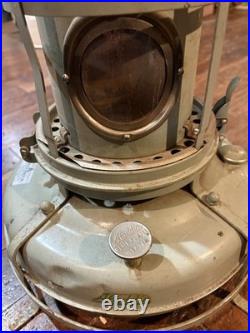 Vintage Aladdin H2202 floor Blue Flame Heater, Made in England, 20.5 inches