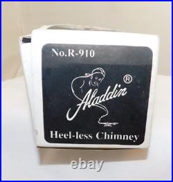 Vintage Aladdin Heel-Less Chimney Globe & Model 23 Instant Light Burner with Box