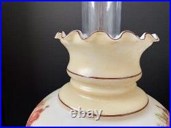 Vintage Aladdin Hurricane Lamp Kerosene Lamp Style Nickel Burner Tested