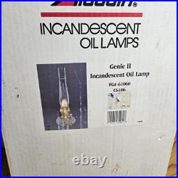 Vintage Aladdin Incandescent Oil Lamp Burner Mantle Chimney C-6106 New