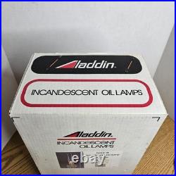 Vintage Aladdin Incandescent Oil Lamp Burner Mantle Chimney C-6106 New