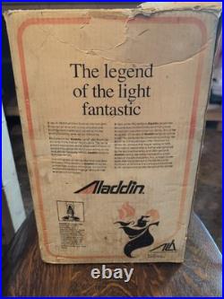 Vintage Aladdin Incandescent Oil Lamp Model No. A4281M NEVER LIT