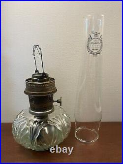 Vintage Aladdin Incandescent Oil Lamp Shelf Mantle Model 23 Burner Genie II Base