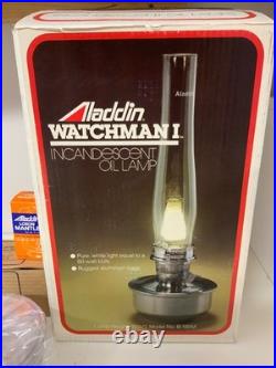 Vintage Aladdin Incandescent Oil Lamp watchman 1 B165M Collectors Open Box