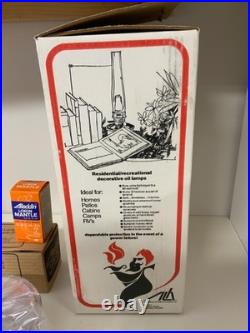 Vintage Aladdin Incandescent Oil Lamp watchman 1 B165M Collectors Open Box