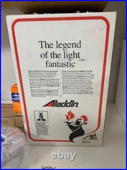 Vintage Aladdin Incandescent Oil Lamp watchman 1 B165M Collectors Open Box