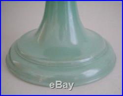 Vintage Aladdin Jadite Green Kerosene Oil Lamp Nu-Type Model B Mantle Lamp Co
