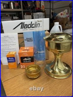 Vintage Aladdin Kerosene Brass Lantern Type 23
