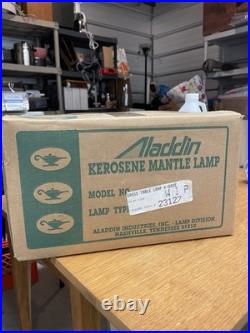 Vintage Aladdin Kerosene Brass Lantern Type 23