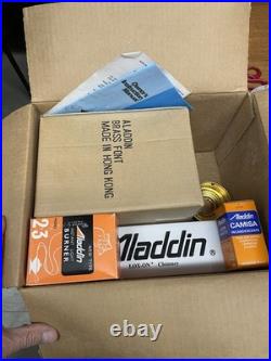 Vintage Aladdin Kerosene Brass Lantern Type 23