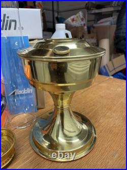 Vintage Aladdin Kerosene Brass Lantern Type 23