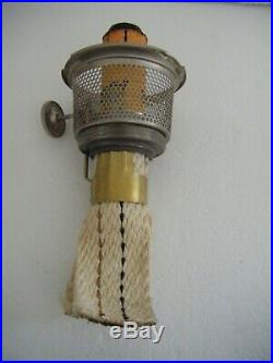 Vintage Aladdin Kerosene Model 11 Lamp -nickel Finish -1922 To 1928-very Nice