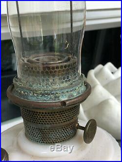 Vintage Aladdin Kerosene Oil Draped mantle lamp model B
