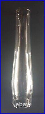 Vintage Aladdin Kerosene Oil Lamp Clear Glass Chimney