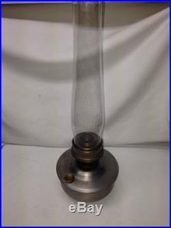 Vintage Aladdin Kerosene Oil Lamp Model 21C Great Condition Wick & Chimney