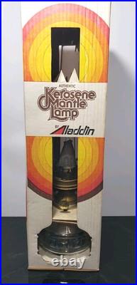 Vintage Aladdin Kerosene Oil Lamp Sealed In Original Box Never Used
