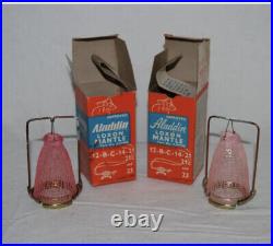 Vintage Aladdin Lamp Loxon Mantle (2) NOS Fits 12B, 12C, 14,21,21C, 23