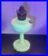 Vintage Aladdin Lincoln Drape Alacite Oil Lamp White Original with Model B Burner