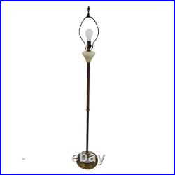 Vintage Aladdin Lounge Floor Lamp with Night-Light Base