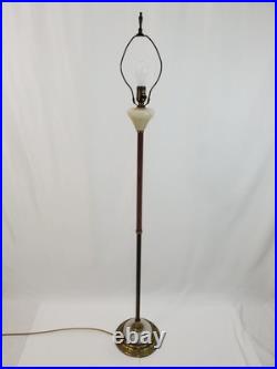 Vintage Aladdin Lounge Floor Lamp with Night-Light Base