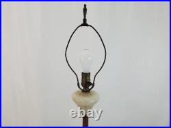 Vintage Aladdin Lounge Floor Lamp with Night-Light Base