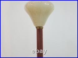 Vintage Aladdin Lounge Floor Lamp with Night-Light Base