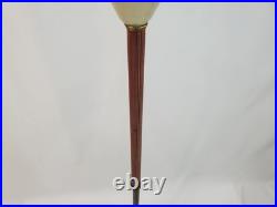 Vintage Aladdin Lounge Floor Lamp with Night-Light Base