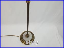 Vintage Aladdin Lounge Floor Lamp with Night-Light Base