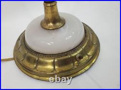 Vintage Aladdin Lounge Floor Lamp with Night-Light Base