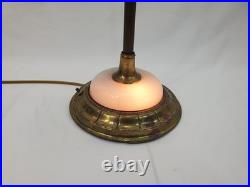 Vintage Aladdin Lounge Floor Lamp with Night-Light Base