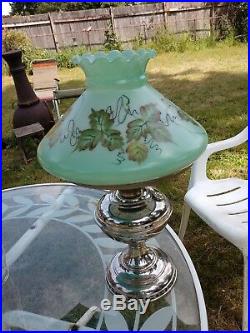 Vintage Aladdin Mantle Co Metal Model 6 Oil Kerosene Table Lamp 1915/6