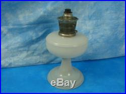 Vintage Aladdin Mantle Lamp Co Nu-Type Model B White Glass Kerosene Lamp