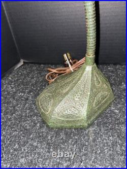 Vintage Aladdin Mfg Co No. 51 MUNCIE INDIANA Metal Gooseneck Table Desk Lamp