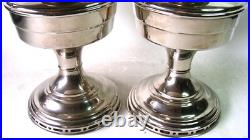 Vintage Aladdin Model 12 Kerosene oil Lamp Pair Nice Condition