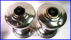 Vintage Aladdin Model 12 Kerosene oil Lamp Pair Nice Condition
