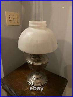 Vintage Aladdin Model 12 Lamp With Shade