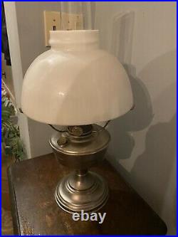 Vintage Aladdin Model 12 Lamp With Shade